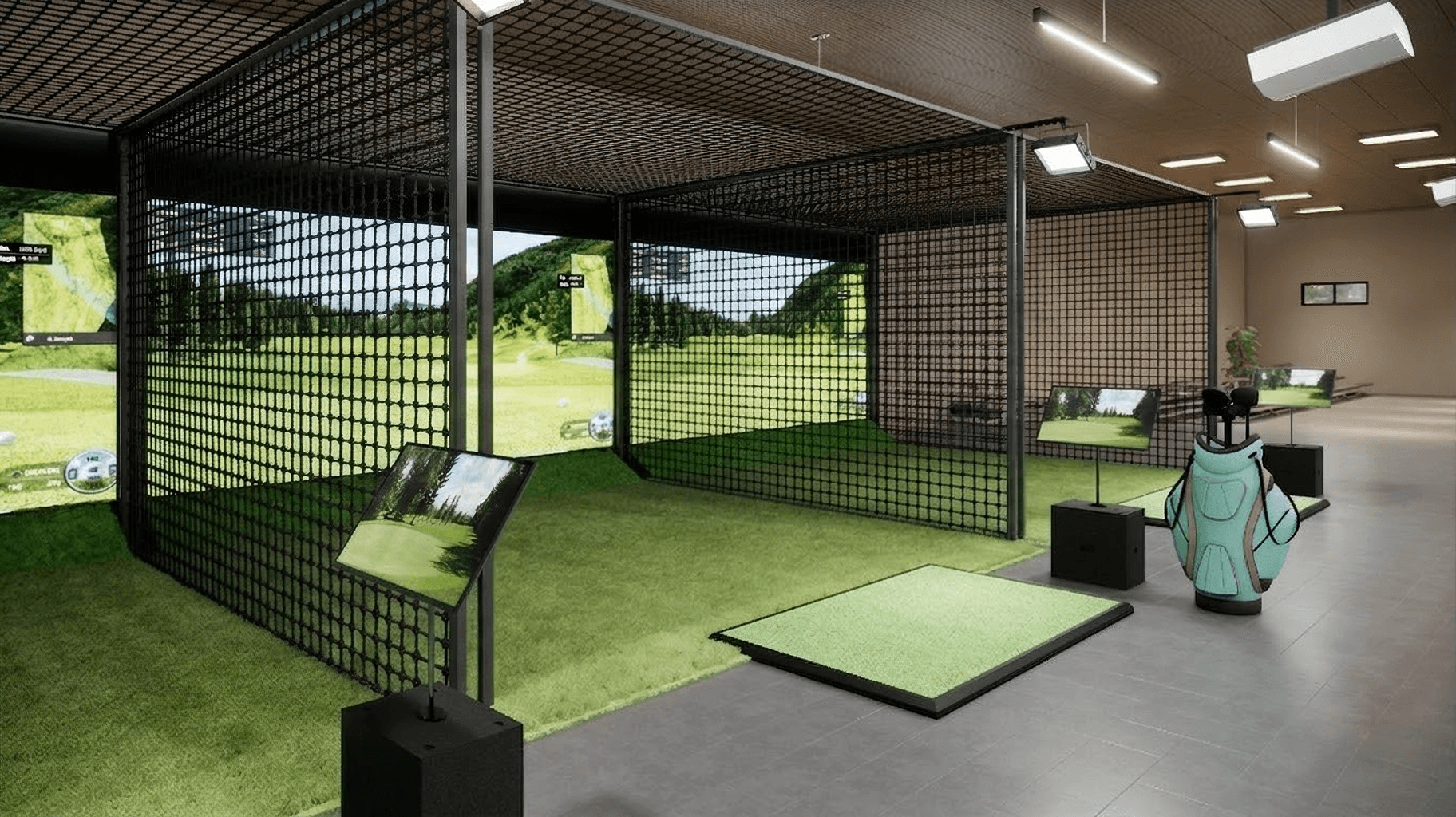 Golf Simulator Netting